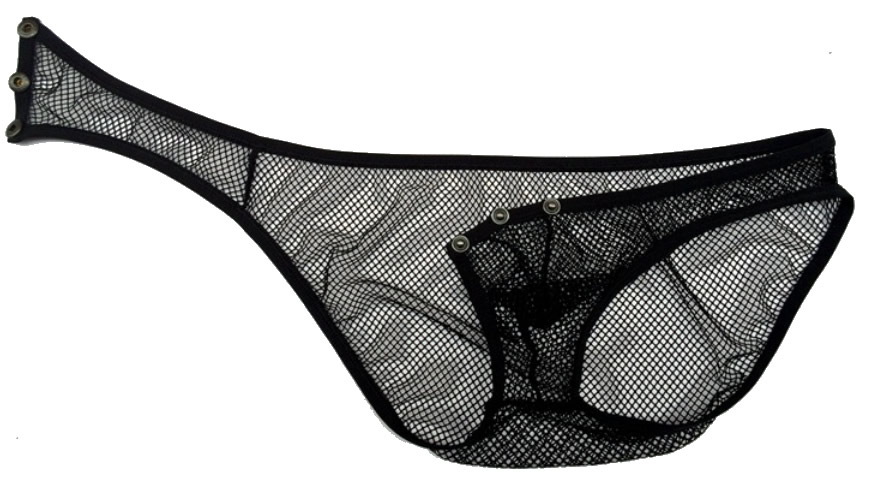 New Design Male Sexy Lingerie Men See-through Mesh Panties Translucent Sheer Thongs